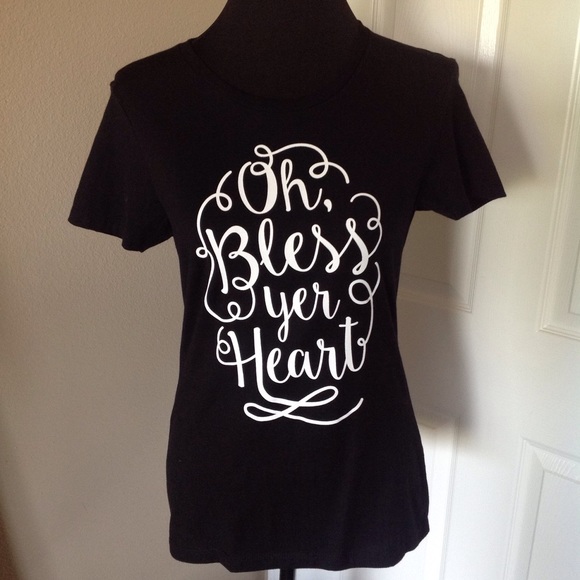 Bless Yer Heart T-Shirt New Juniors M - Picture 2 of 4